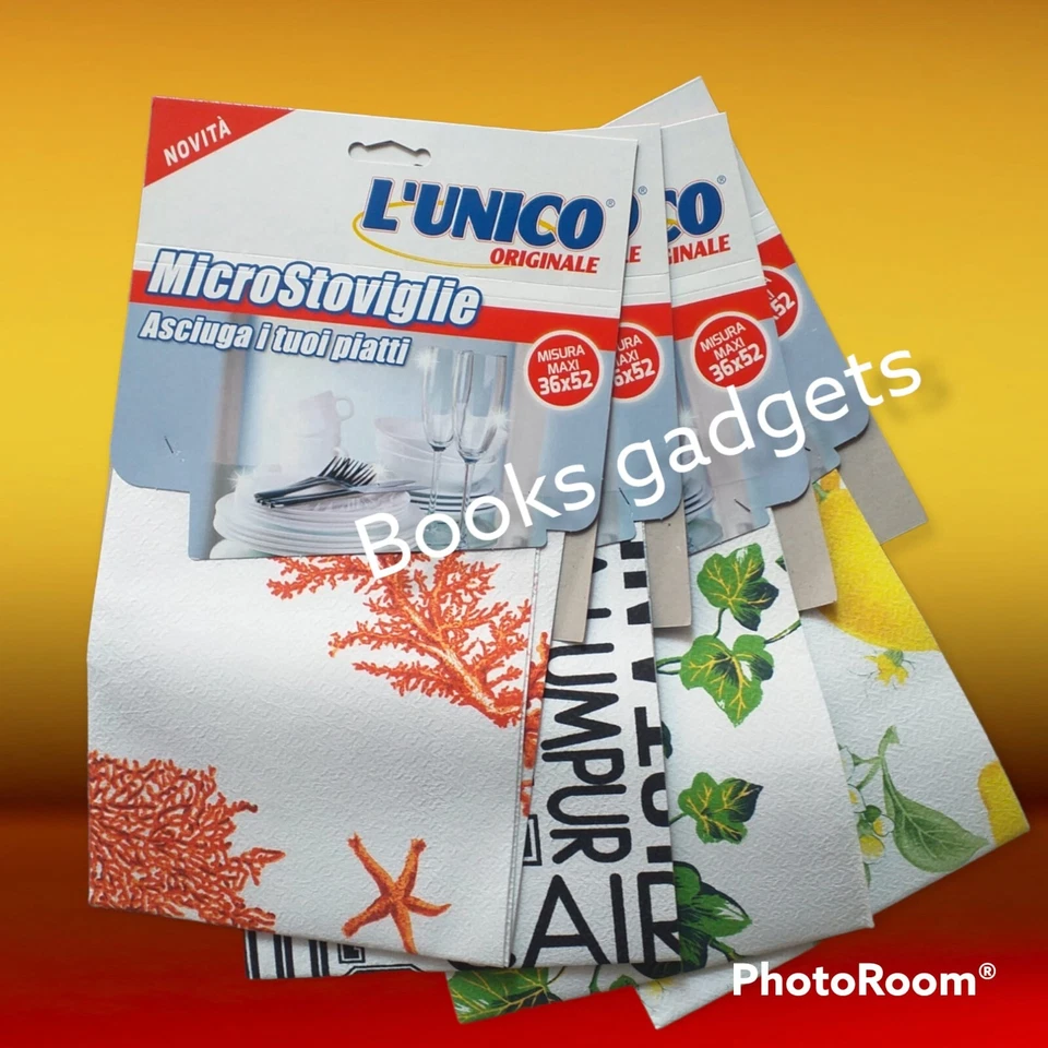 L'unico Panno Stoviglie microfibra 60x40