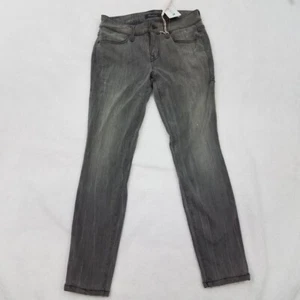 Level 99 Jeans 28 x 27 Gray Womens Janic Crop Ultra Skinny New Stretch  - Picture 1 of 8