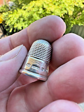 Sterling Silver Thimble - No 14 - Henry Griffith & Sons Ltd - Chester - 1895