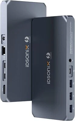IDsonix M.2 Thunderbolt 3 Dock NVME & SATA GEHÄUSE Dockingstation Ultra HD 8K - Bild 1 von 4