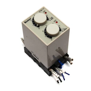 Koino KTM-1T Analog 8-Pin Adjustable 24hr/60s Timer 24VDC w/ DTS-01 Socket - Picture 1 of 4