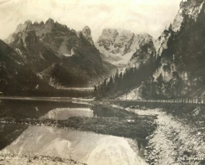 Vintage Photographs Durrensee, Mountain Landscape, Lake - Picture 1 of 8