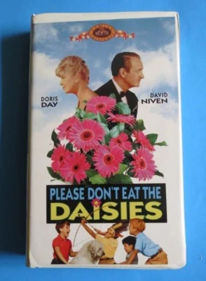 "PLEASE DON'T EAT THE DAISIES" ~ VHS, 1998 ~ DORIS DAY, DAVID NIVEN ~ CLAMSHELL - Image 1 of 3