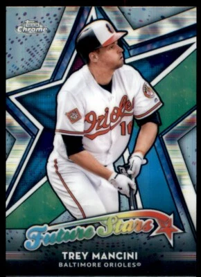 2018 Topps Chrome #FS-16 Trey Mancini Future Star - Image 1 of 4