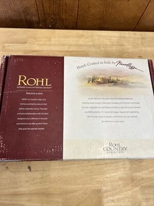 Rohl Lombardia A2218XMMB-2 Matte Black Widespread Cross Handle Bathroom Faucet - Picture 1 of 2