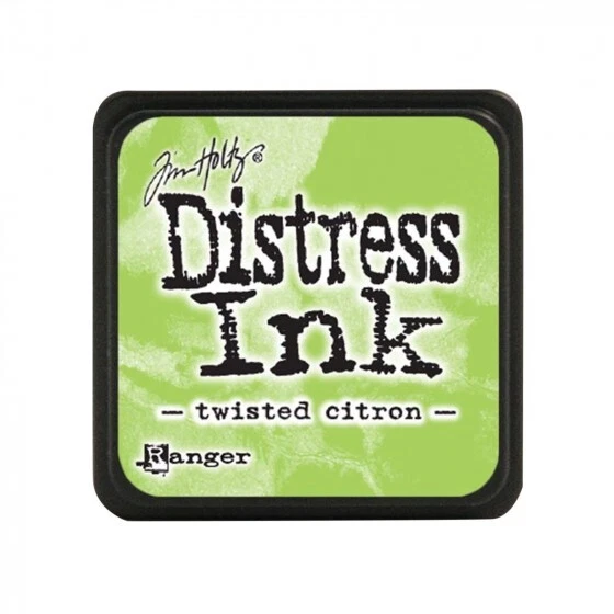 RANGER INDUSTRIES, INC. Tim Holtz, Ranger Distress Mini Ink pad, twisted citron