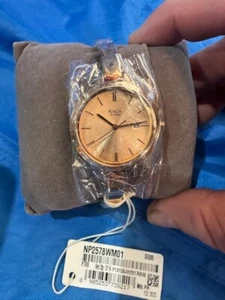 Titan Raga Viva Women's Watch 29mm Quartz Rose Gold-Toned Dial NP2578WM01 - Picture 1 of 5