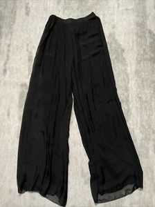 Moda Seta Women’s Black Pull on Pants Size L - Picture 1 of 5