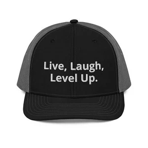 Live, Laugh, Level Up - Trucker Cap - Picture 1 of 5