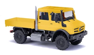 Busch 51080 Mercedes Benz Unimog U5023 Double Cab Yellow HO 1:87 NEW - Picture 1 of 1