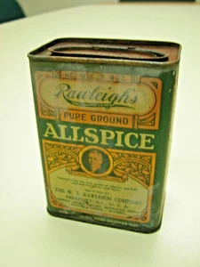 Vintage Rawleigh's Pure Ground Piment 1921 Dose 8 Unzen - Bild 1 von 6