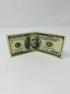 Old Style One Hundred US Dollar Bill $100 (Circulated - Pre 2009 Redesign) RARE - Picture 1 of 2