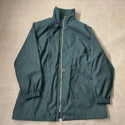 Abrigo para mujer Aeros by Kristen Blake talla M verde cremallera completa Foto 1 de 4