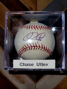 Chase Utley Phila Phillies Signed Baseball Official Rawlings MLB Dodgers No COA - Picture 1 of 9