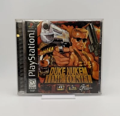 Duke Nukem: Time to Kill (Sony PlayStation 1, 1998) PS1 CIB Complete - Image 1 of 3