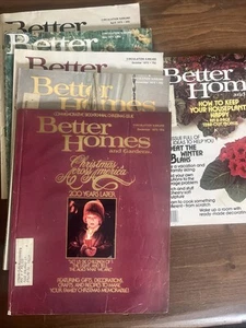 VINTAGE LOT 6 BETTER HOMES GARDEN 1975 1977 CHRISTMAS Toy Ads Advertisements - Bild 1 von 8