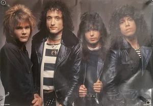 Vintage Quiet Riot Band Poster RO 127 Original 80’s - Bild 1 von 10