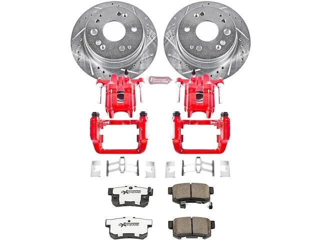 Kit de pastillas de freno trasero y rotor para Acura CL 2001-2003 3,2 L V6 2002 JS278ZD Foto 1 de 1