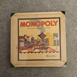 Monopoly Nostalgic Wooden Box Edition (2003) Hasbro Parker - BRAND NEW & SEALED - Picture 1 of 9