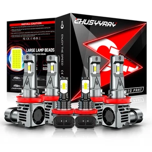 Kit de luces antiniebla altas/bajas para Nissan Rogue 2017 2018 2019 2020 6x 6K LED - Imagen 1 de 16