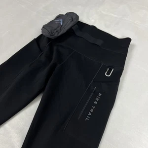 Leggings Nike Trail Go Firm Vita Alta 7/8 FN2664-01 Nero (Donna Small) $140 - Foto 1 di 12