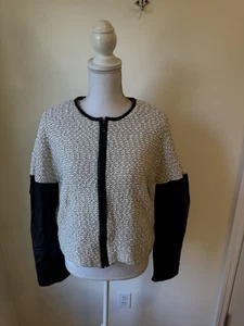 Derek Lam 10 Crosby Jacke Damen Größe 3 zweifarbig Reißverschluss - Bild 1 von 10