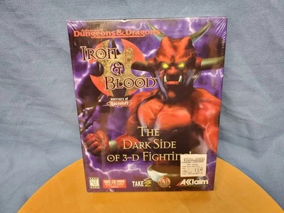 Iron & Blood Warriors of Ravenloft Advance D & D 1997 DOS CD-ROM GAME SEALED CIB - Image 1 of 4