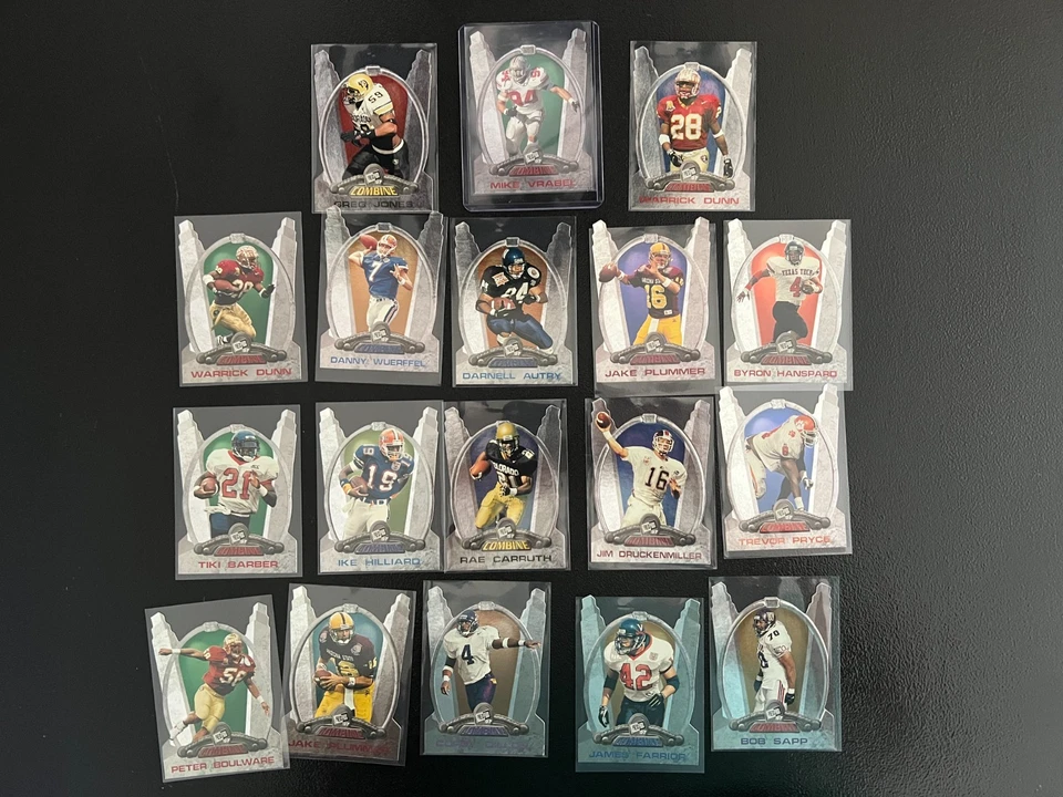 Lote de tarjetas Press Pass Football 1997 (18) con el Vrabel. Foto 1 de 1