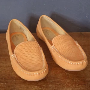 BOC Born Größe 8,5 M orange OSU TT Campus perforierte Zunge Slipper Halbschuhe Schuhe - Bild 1 von 11