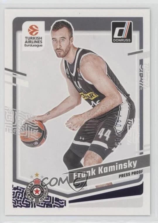 2023-24 Panini Donruss EuroLeague Purple Press Proof /249 Frank Kaminsky #111 - Image 1 of 2