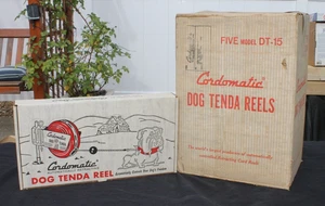 MCM Cordomatic DT-15 Dog Tenda Retractable 15 ft Dog Leash w/ Original Box *RARE - Picture 1 of 12