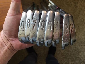 Vintage Ben Hogan Bounce Sole 1+ ; 2-9 Irons Unrestored Original Condition - Picture 1 of 9