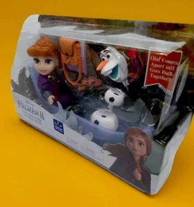 Olaf Ice Canoa Set de Regalo Disney Frozen 2 Pequeña Princesa Anna Juego de Siete Piezas - Imagen 1 de 9