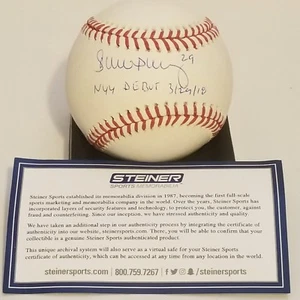 Brandon Drury Signed Rawlings Official MLB Baseball Inscribed Steiner COA - Picture 1 of 11