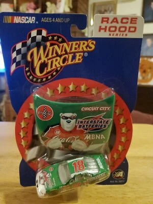 WINNERS CIRCLE 1/64 BOBBY LABONTE #18 INTERSTATE BATTERIES NASCAR RACE HOOD COKE - Image 1 of 2
