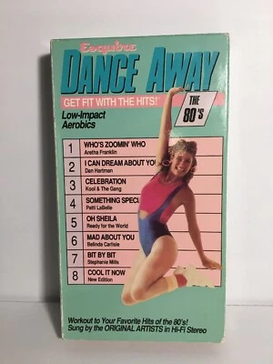 Esquire Dance Away Get Fit with the Hits 80s Low Impact Aerobic VHS MOLLY FOX - Image 1 of 4