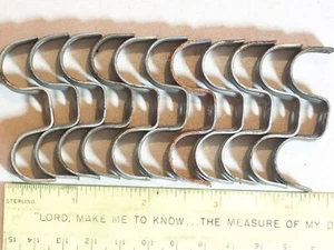 Plumbing Electric PIPE STRAP CLAMP DUPLEX .625” ONE HOLE 2 COPPER 1/2 PIPES PAIR - Picture 1 of 3