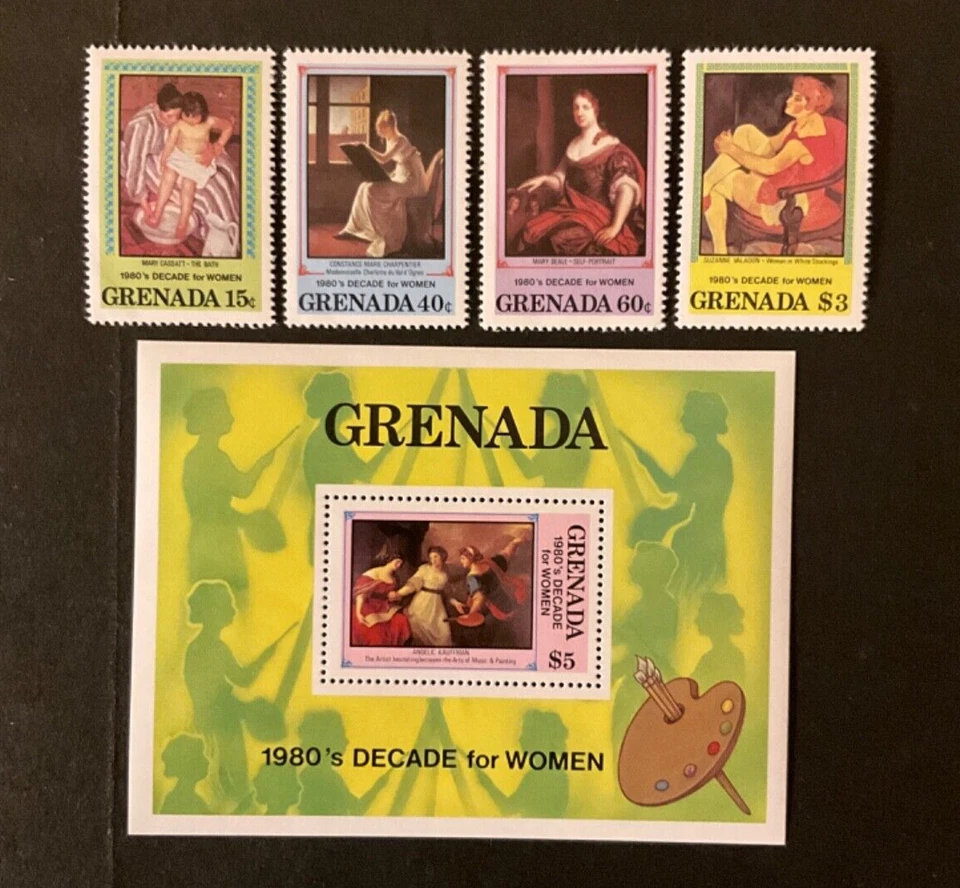 Grenada Scott #1058-1062 never hinged - Image 1 of 1