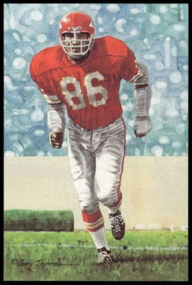 Buck Buchanan 1991 Goal Line Hall of Fame Art Collection #62 /5000 Chiefs - Image 1 of 2