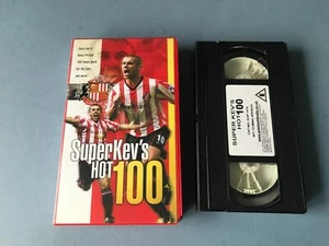 SUNDERLAND SUPER KEV'S HOT 100 VHS VIDEO VINTAGE - Imagen 1 de 6