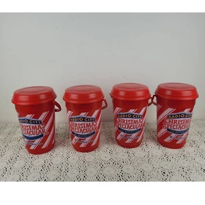 Radio City Music Hall Weihnachten spektakuläre Rocketten Snack Eimer Eimer Souvenir - Bild 1 von 6
