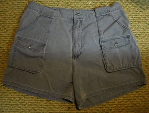 LA TIENDA DE HOMBRE EN SEARS 38 PANTALONES CORTOS GRISES VESTIDO INFORMAL Usar 100% ALGODÓN - Imagen 1 de 3