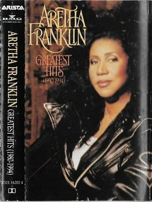 Aretha Franklin Greatest Hits (1980-1994) CASSETTE ALBUM Electronic House Soul - Image 1 of 4