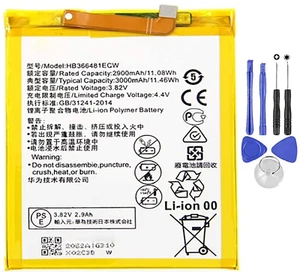 BATTERIA per HUAWEI Y6 2018 ATU-L21, HONOR 7A AUM-L29 HB366481ECW +ATTREZZI - Foto 1 di 1