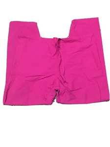 TAFFORD scrub pants Large L Berry Reversible Unisex Draw String Nurse Medical - Picture 1 of 5