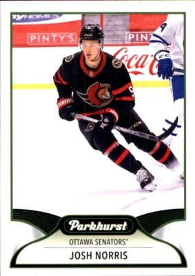 2021-22 Parkhurst #220 Josh Norris OTTAWA SENATORS - Image 1 of 2