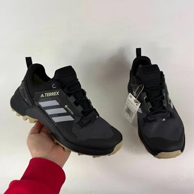 Adidas Terrex Swift R3 Sneakers Women's 8.5 Black Low Top Hiking Athletic Shoes - Image 1 of 4