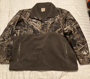 Red Head Real Tree Waterproof Hunting Shirt 1/4 Zip Fleece Men’s XXL - Picture 1 of 13