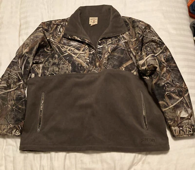 Red Head Real Tree  Waterproof Hunting Shirt 1/4 Zip Fleece Men’s XXL - Image 1 of 4
