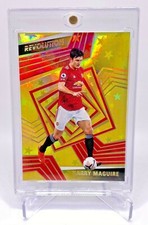 2020-21 Harry Maguire Panini Revolution Gold Stars Manchester United Card SSP!!